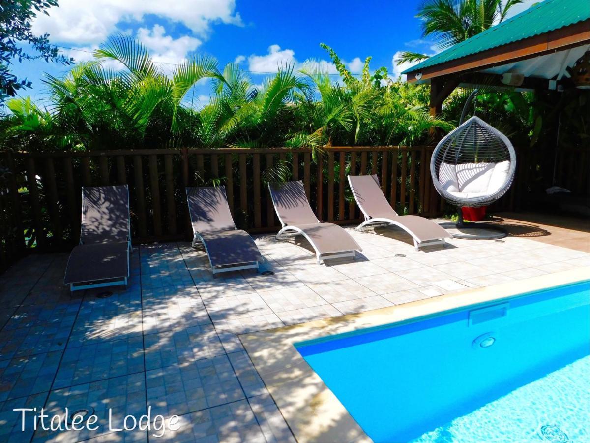 Titalee Lodge 3 Villas Autour D'Une Piscine Saint-Francois  Eksteriør bilde