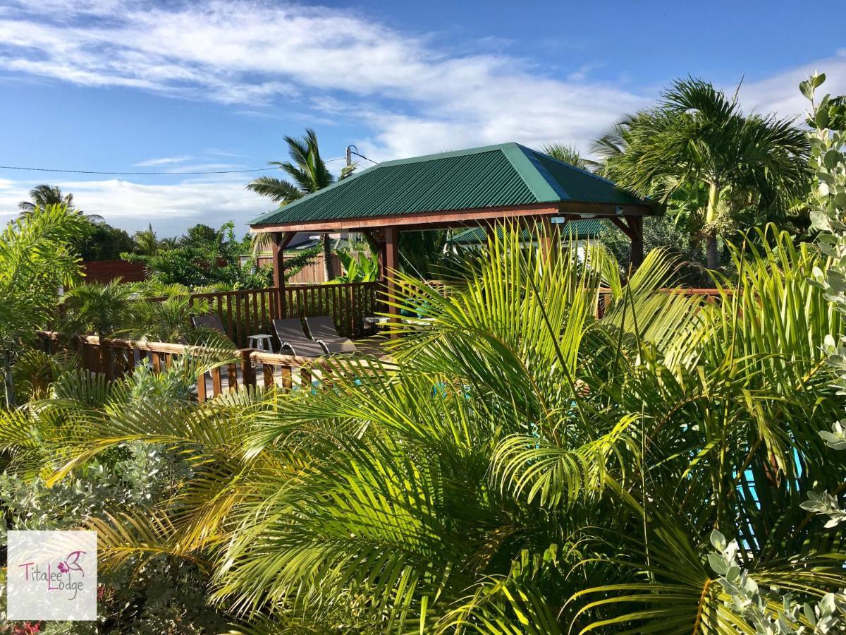 Titalee Lodge 3 Villas Autour D'Une Piscine Saint-Francois  Eksteriør bilde