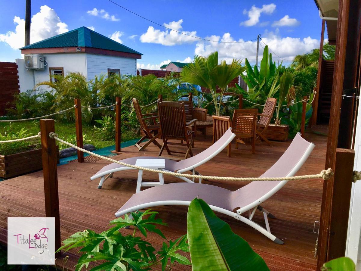 Titalee Lodge 3 Villas Autour D'Une Piscine Saint-Francois  Eksteriør bilde