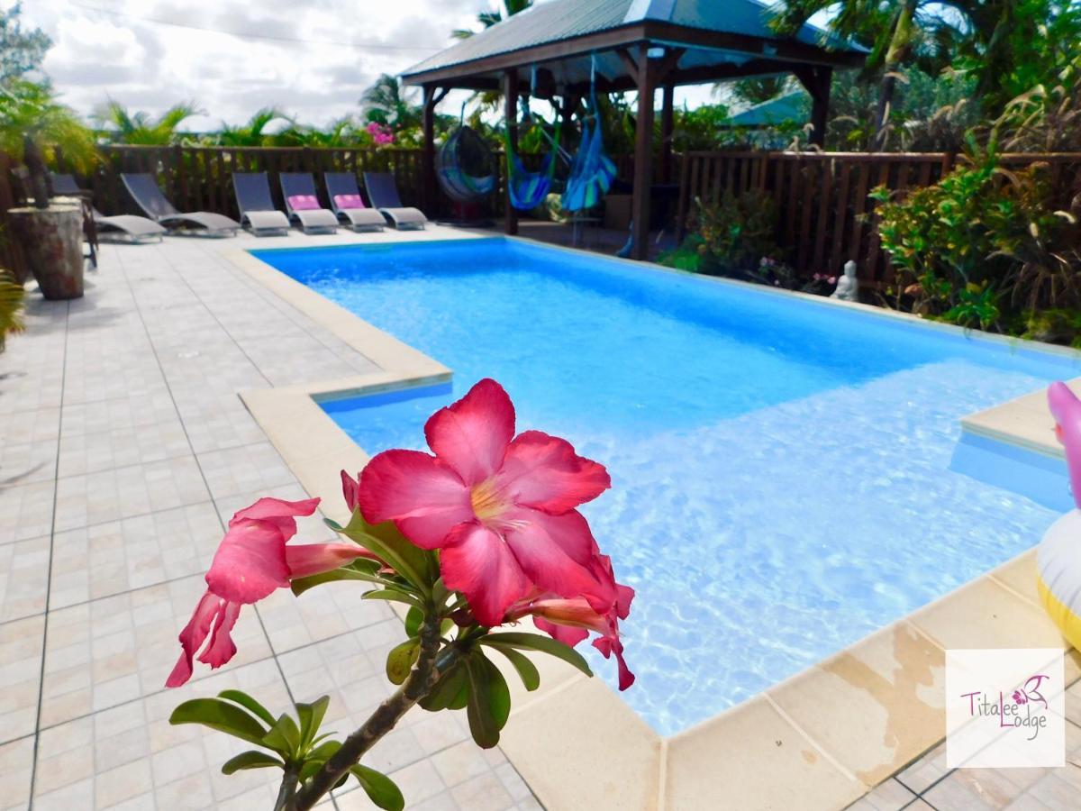 Titalee Lodge 3 Villas Autour D'Une Piscine Saint-Francois  Eksteriør bilde