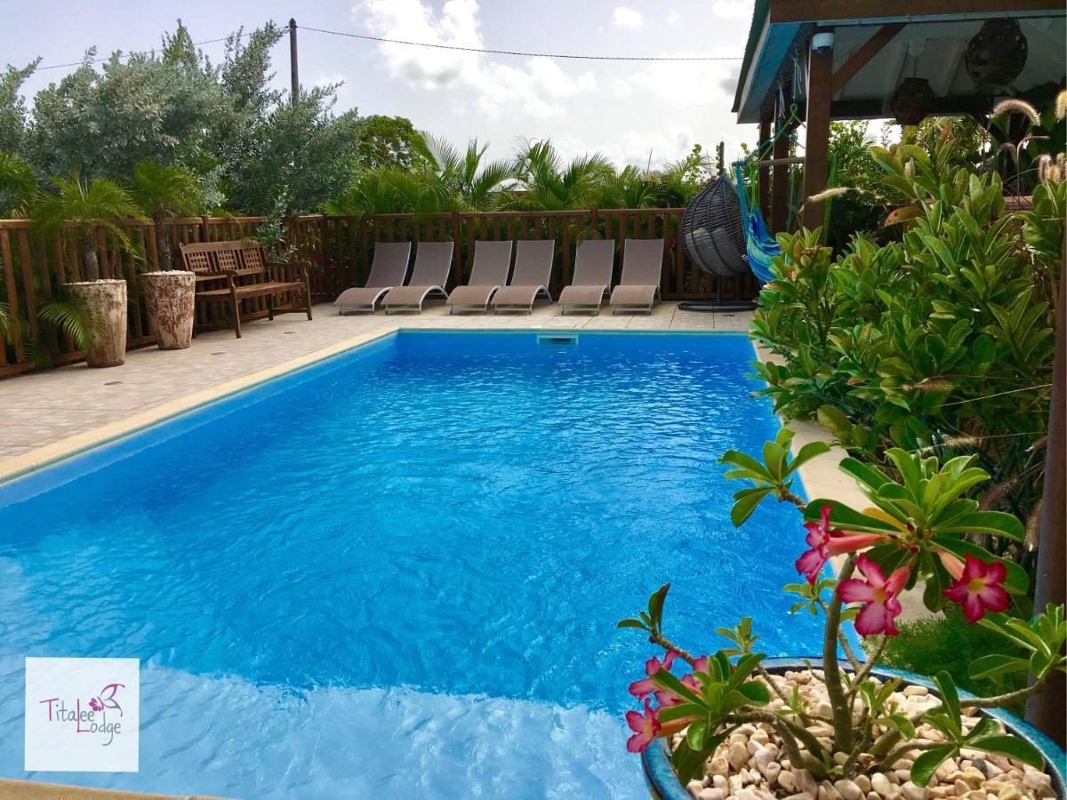 Titalee Lodge 3 Villas Autour D'Une Piscine Saint-Francois  Eksteriør bilde