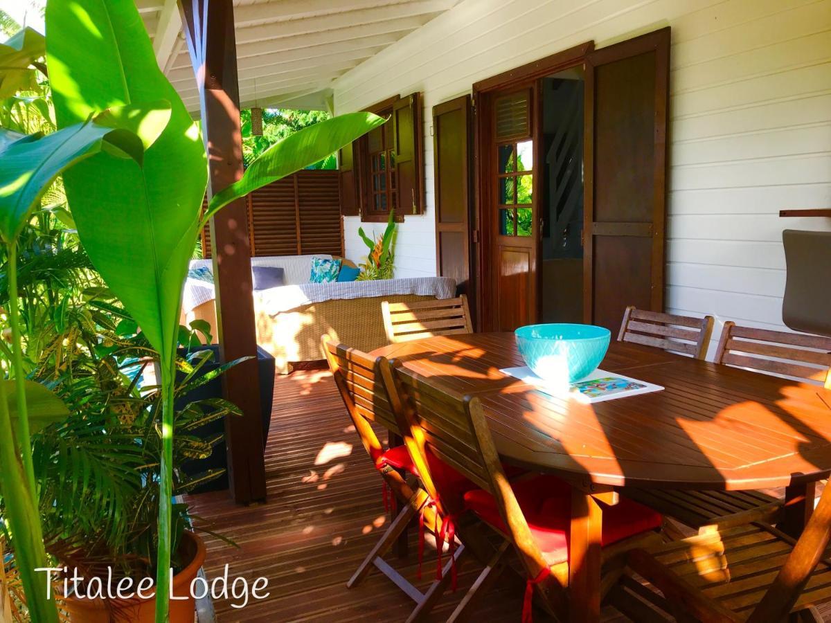 Titalee Lodge 3 Villas Autour D'Une Piscine Saint-Francois  Eksteriør bilde